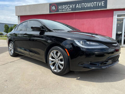 2015 Chrysler 200 for sale at Hirschy Automotive in Fort Wayne IN