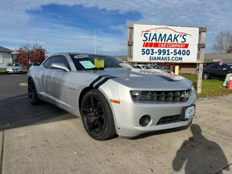 2013 Chevrolet Camaro for sale at Siamak's Car Company llc in Woodburn OR