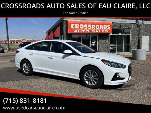 2018 Hyundai Sonata for sale at CROSSROADS AUTO SALES OF EAU CLAIRE, LLC in Eau Claire WI