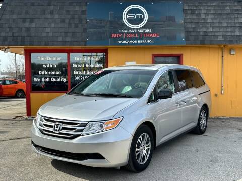 2012 Honda Odyssey for sale at Exclusive Motors in Omaha NE