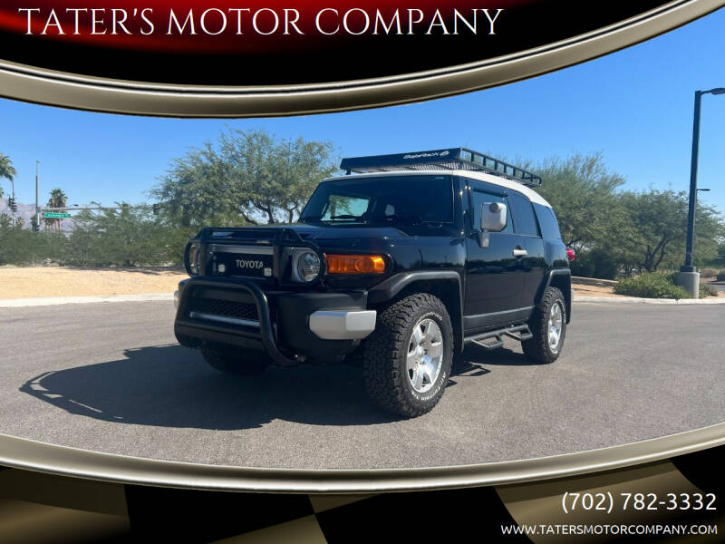 2010 Toyota FJ Cruiser for sale at TATER'S MOTOR COMPANY in North Las Vegas NV