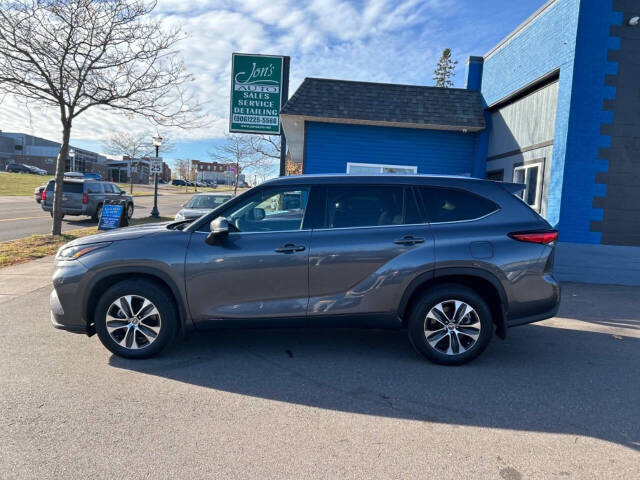 2021 Toyota Highlander for sale at Jon's Auto in Marquette, MI