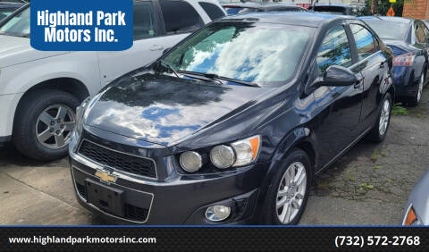 2013 Chevrolet Sonic for sale at Highland Park Motors Inc. in Highland Park NJ