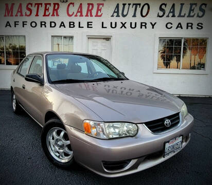 2001 Toyota Corolla for sale at Mastercare Auto Sales in San Marcos CA