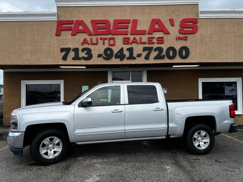 2017 Chevrolet Silverado 1500 for sale at Fabela's Auto Sales Inc. in South Houston TX