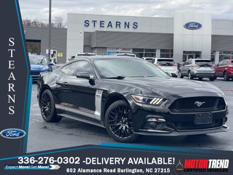 2016 Ford Mustang for sale at Stearns Ford in Burlington NC