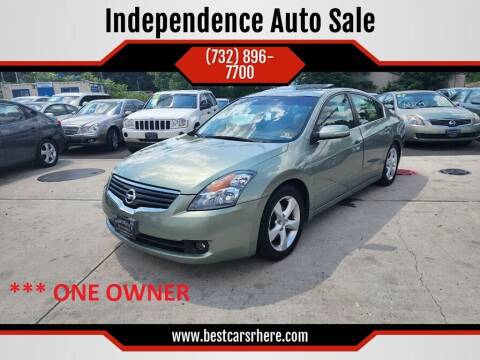 2007 Nissan Altima for sale at Independence Auto Sale in Bordentown NJ