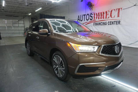 2019 Acura MDX for sale at AUTOS DIRECT OF FREDERICKSBURG in Fredericksburg VA