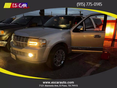 2007 Lincoln Navigator L for sale at Escar Auto in El Paso TX