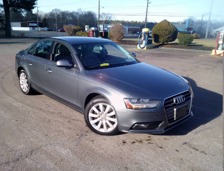 2013 Audi A4 for sale at RTE 123 Village Auto Sales Inc. in Attleboro MA