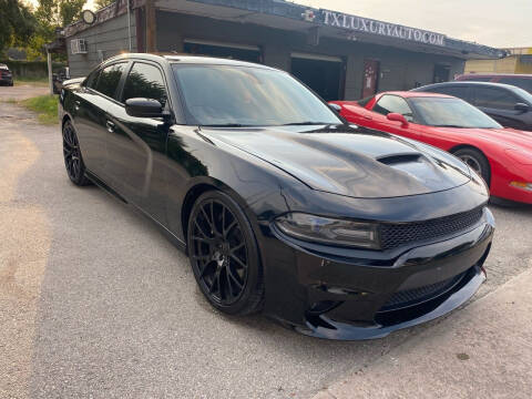 2017 Dodge Charger for sale at Texas Luxury Auto in Houston TX