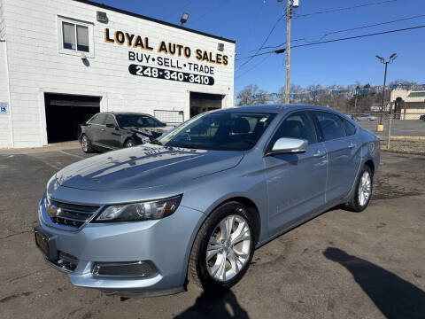 2014 Chevrolet Impala for sale at Loyal Auto Sales in Pontiac MI