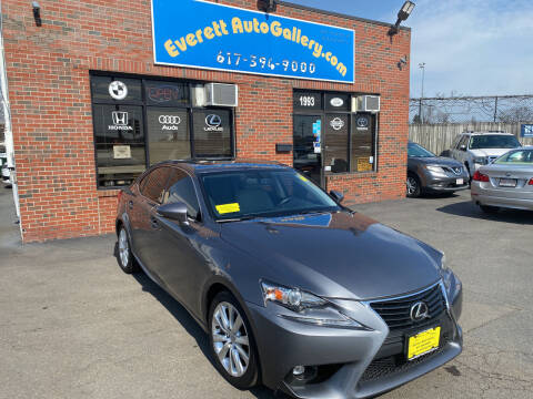 2016 Lexus IS 300 for sale at Everett Auto Gallery in Everett MA