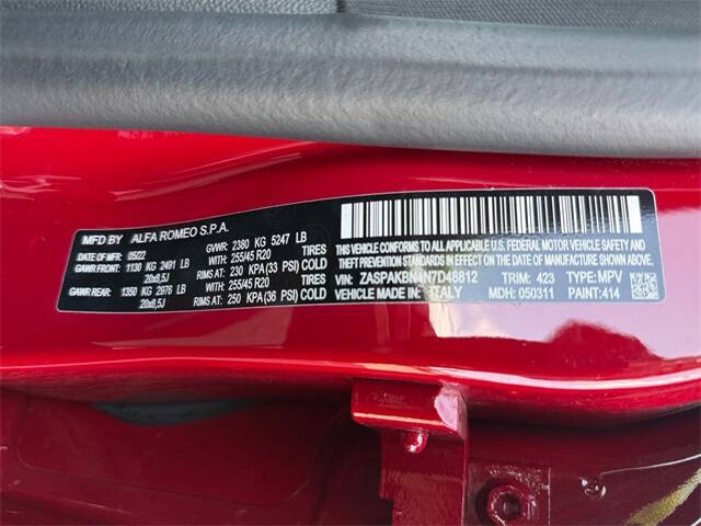 2022 Alfa Romeo Stelvio Veloce