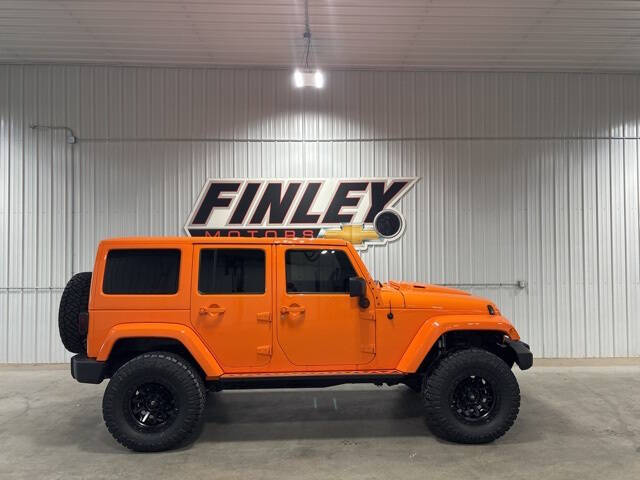 Used 2012 Jeep Wrangler Unlimited Sahara with VIN 1C4BJWEG9CL190706 for sale in Finley, ND