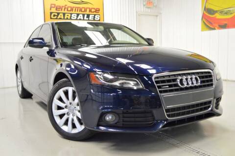 2011 Audi A4 for sale at Performance car sales in Joliet IL