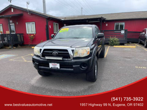 2006 Toyota Tacoma for sale at Best Value Automotive in Eugene OR