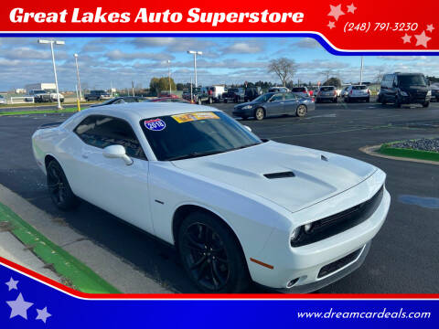 2018 Dodge Challenger for sale at Great Lakes Auto Superstore in Waterford Township MI