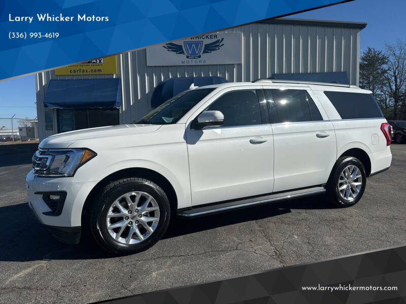 2020 Ford Expedition MAX for sale at Larry Whicker Motors in Kernersville NC