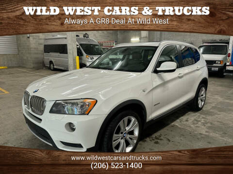 2011 BMW X3 for sale at Wild West Cars & Trucks in Seattle WA