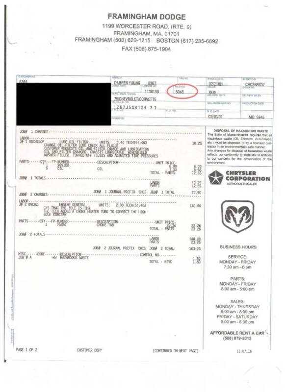 1975 Chevrolet Corvette