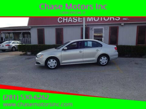 2011 Volkswagen Jetta for sale at Chase Motors Inc in Stafford TX