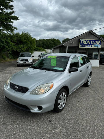 2005 Toyota Matrix for sale at Frontline Motors Inc in Chicopee MA