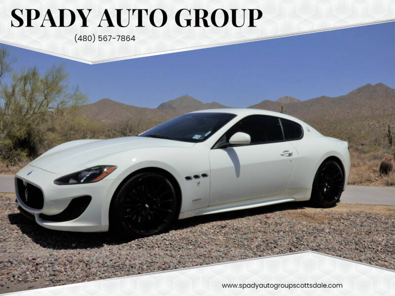 2015 Maserati GranTurismo for sale at Spady Auto Group in Scottsdale AZ