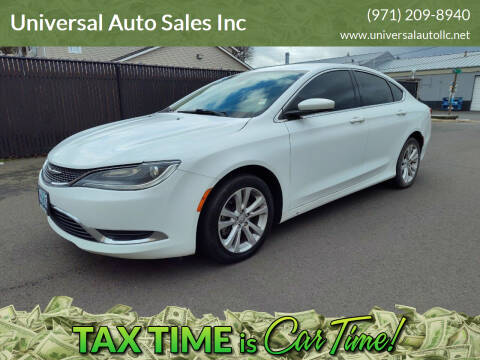 2015 Chrysler 200 for sale at Universal Auto Sales Inc in Salem OR