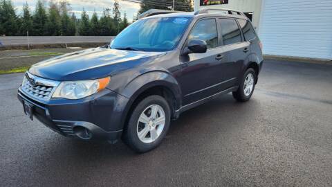 2012 Subaru Forester for sale at McMinnville Auto Sales LLC in Mcminnville OR