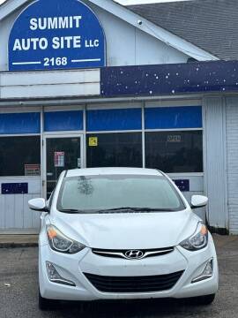 2016 Hyundai Elantra for sale at SUMMIT AUTO SITE LLC in Akron OH