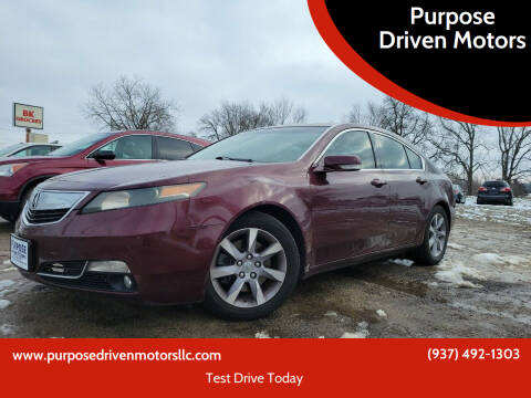 2013 Acura TL for sale at Purpose Driven Motors in Sidney OH