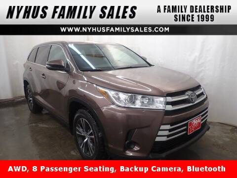 2019 Toyota Highlander for sale at Nyhus Family Sales in Perham MN