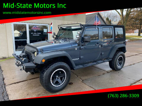 2008 Jeep Wrangler Unlimited for sale at Mid-State Motors Inc in Rockford MN