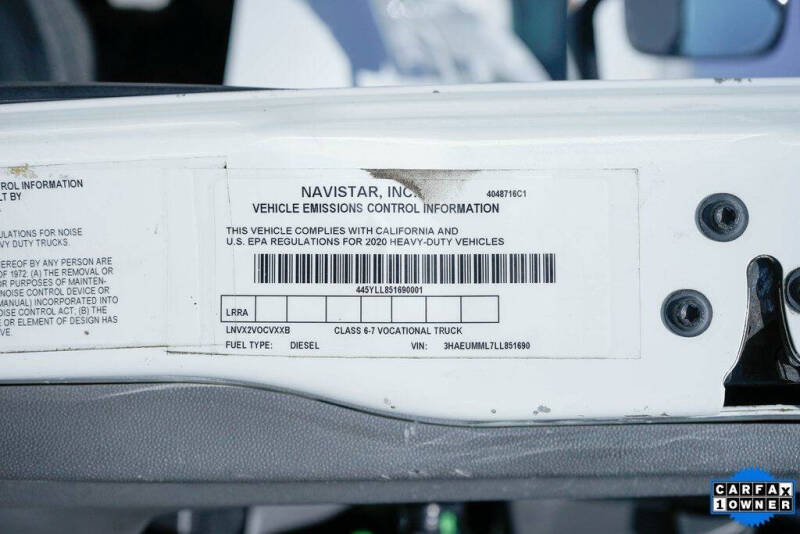 2020 International MV607