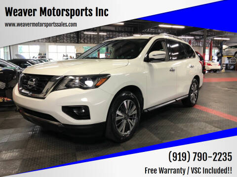 2017 Nissan Pathfinder for sale at Weaver Motorsports Inc in Cary NC