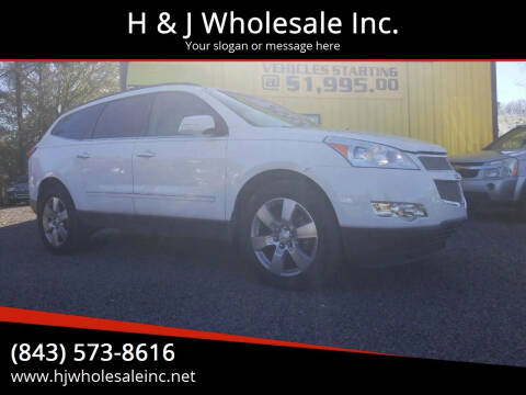 2009 Chevrolet Traverse for sale at H & J Wholesale Inc. in Charleston SC