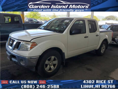2010 Nissan Frontier for sale at Garden Island Motors in Lihue HI