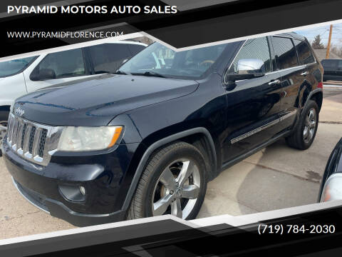 2011 Jeep Grand Cherokee for sale at PYRAMID MOTORS AUTO SALES in Florence CO