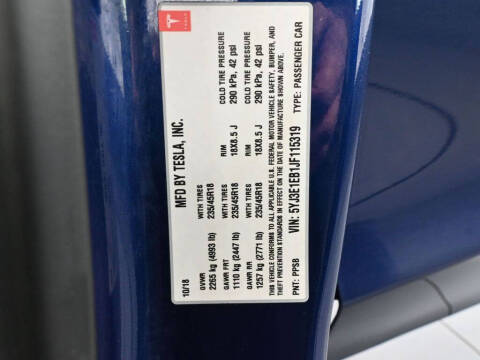 2018 Tesla Model 3 Long Range