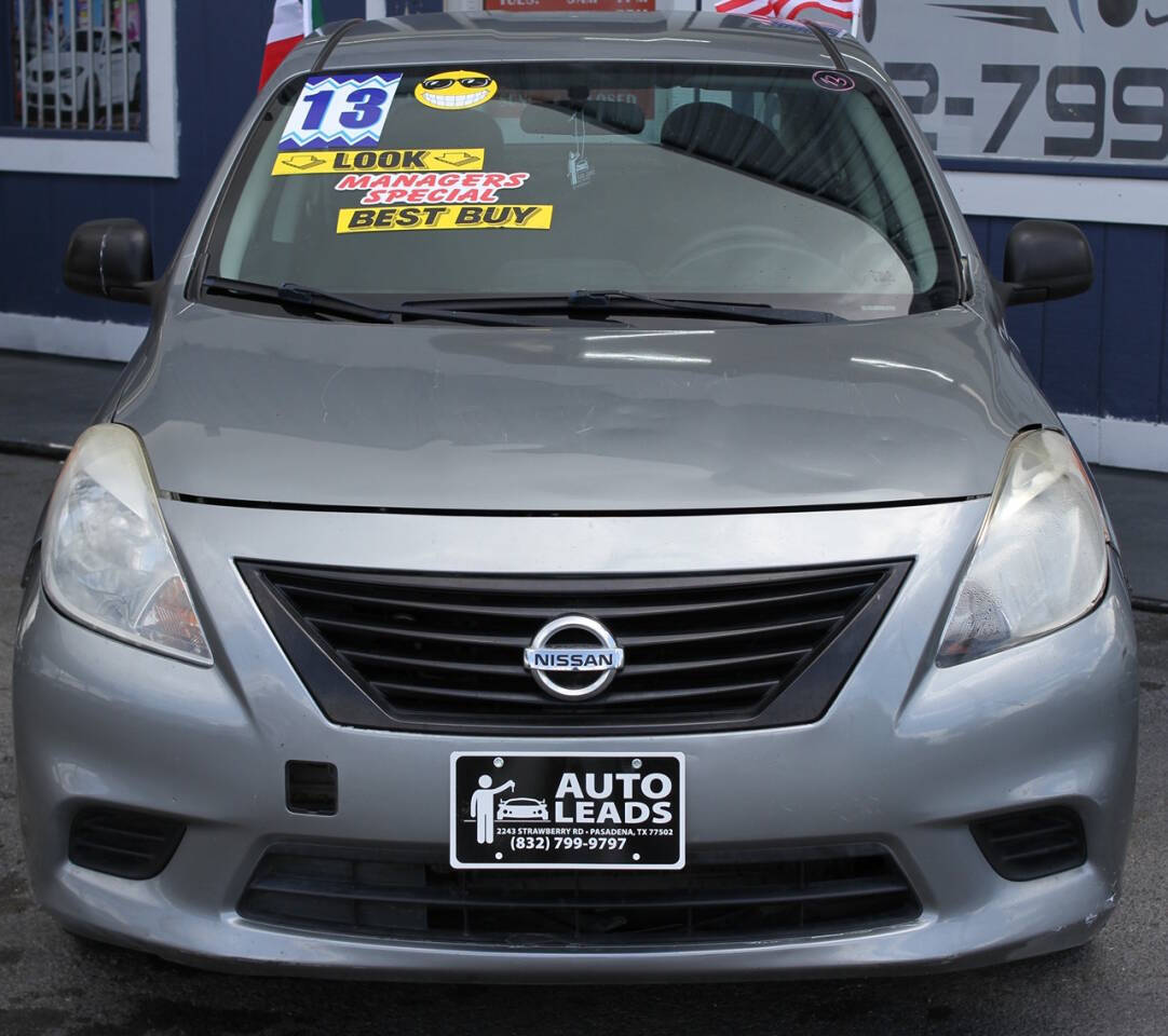 2013 Nissan Versa for sale at AUTO LEADS in Pasadena, TX