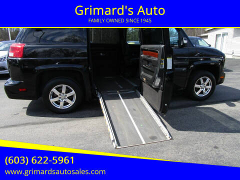 2014 MOBILITY VENTURES MV-1 for sale at Grimard's Auto in Hooksett NH