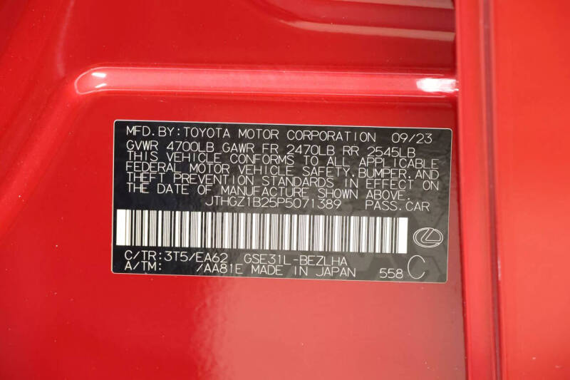 2023 Lexus IS 350 F SPORT