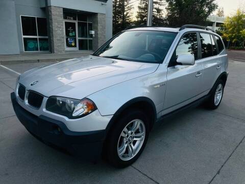 2004 BMW X3 for sale at Lux Global Auto Sales in Sacramento CA