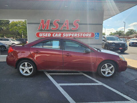 2008 Pontiac G6 for sale at MSAS AUTO SALES in Grand Island NE