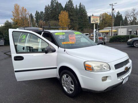 2008 Chevrolet Uplander Cargo
