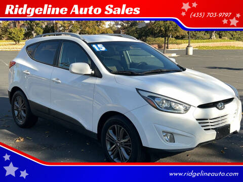 2015 Hyundai Tucson for sale at Ridgeline Auto Sales in Saint George UT