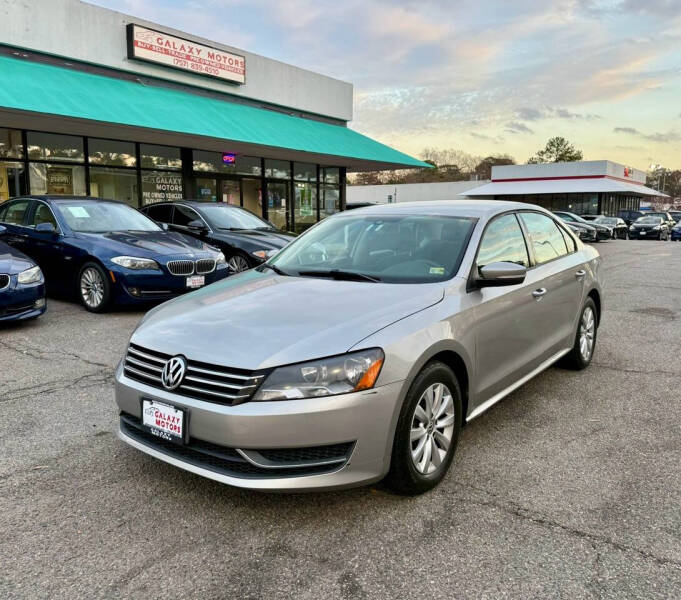 2013 Volkswagen Passat for sale at Galaxy Motors in Norfolk VA