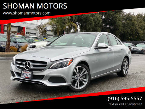 2015 Mercedes-Benz C-Class for sale at SHOMAN AUTO GROUP in Davis CA