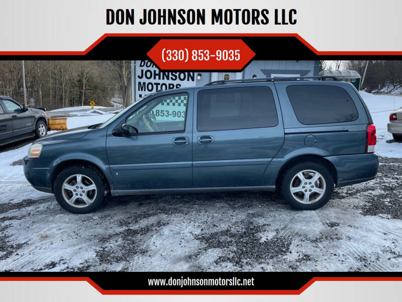 2006 Chevrolet Uplander for sale at DON JOHNSON MOTORS LLC in Lisbon OH